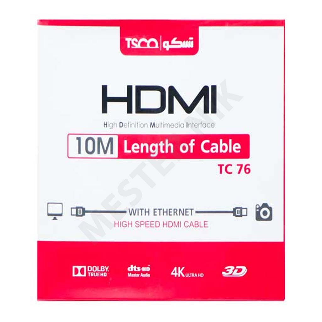 کابل HDMI تسکو مدل TC 76
