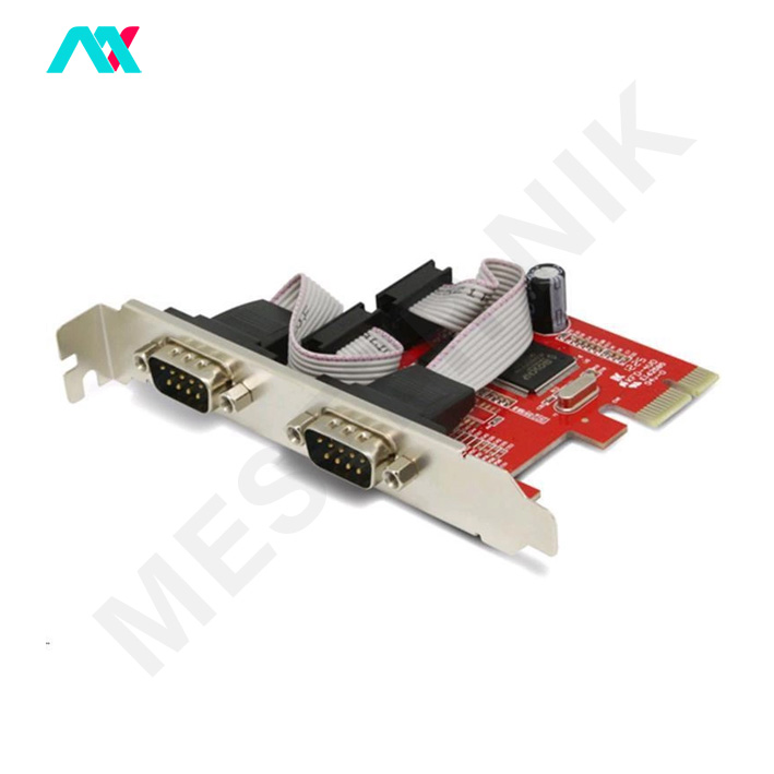 تصویر محصول کارت اینترنال PCI Express دو پورت سریال یونیتک مدل Y-7504A