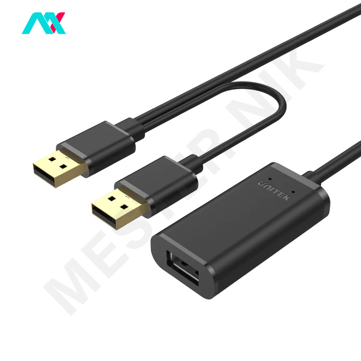 تصویر محصول کابل افزایش طول USB2 یونیتک مدل Y-278
